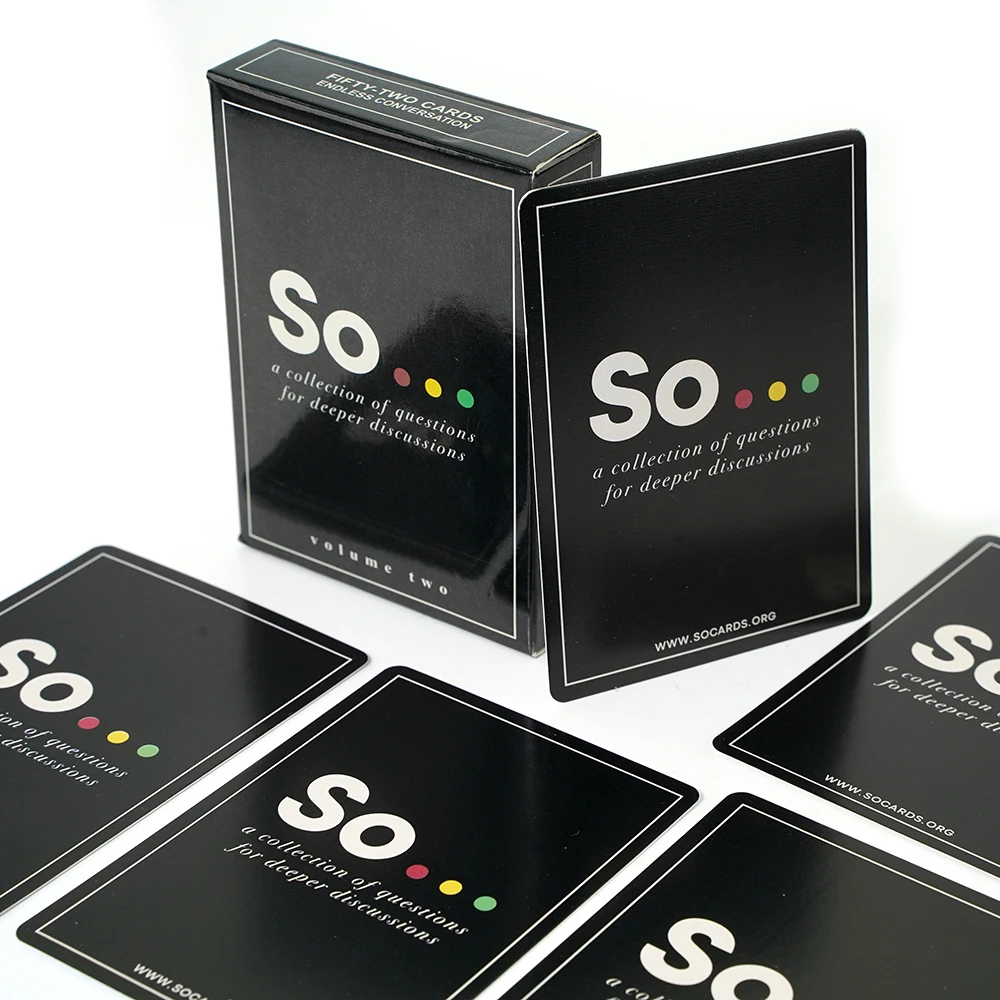 Party Games Questions For Adults - So Cards Conversation Starter - 성인