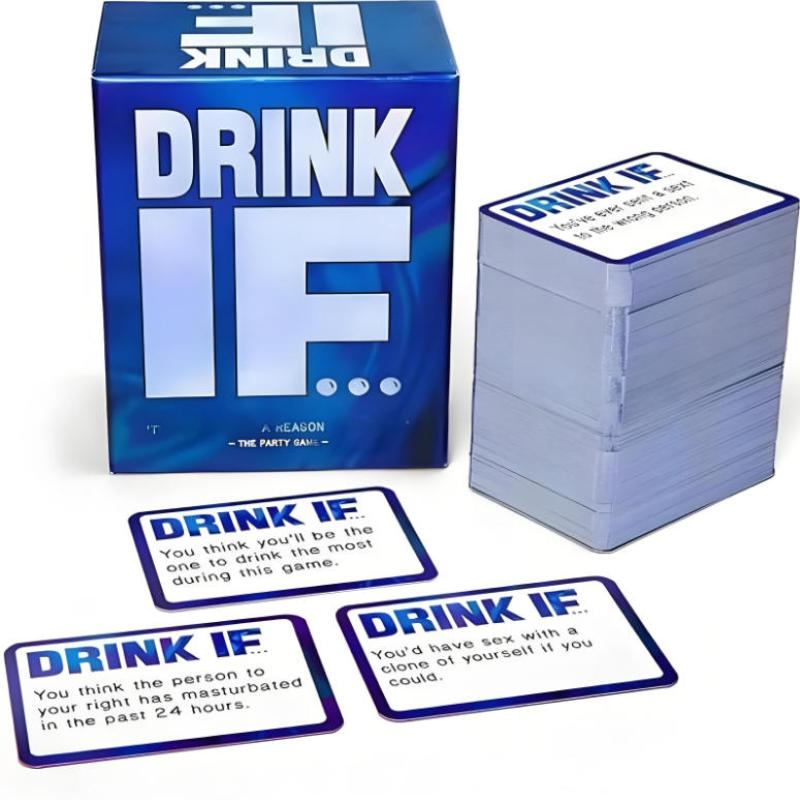 Party Games Questions For Adults - IF를 마시면... 매운 상황을 위한 재미있는