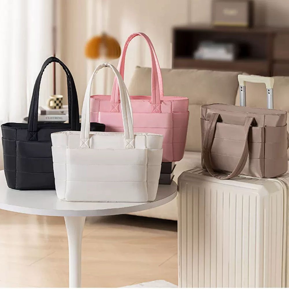 Sack Race Bag - 새로운 스타일의 토트백, 대용량 여성용 퀼트