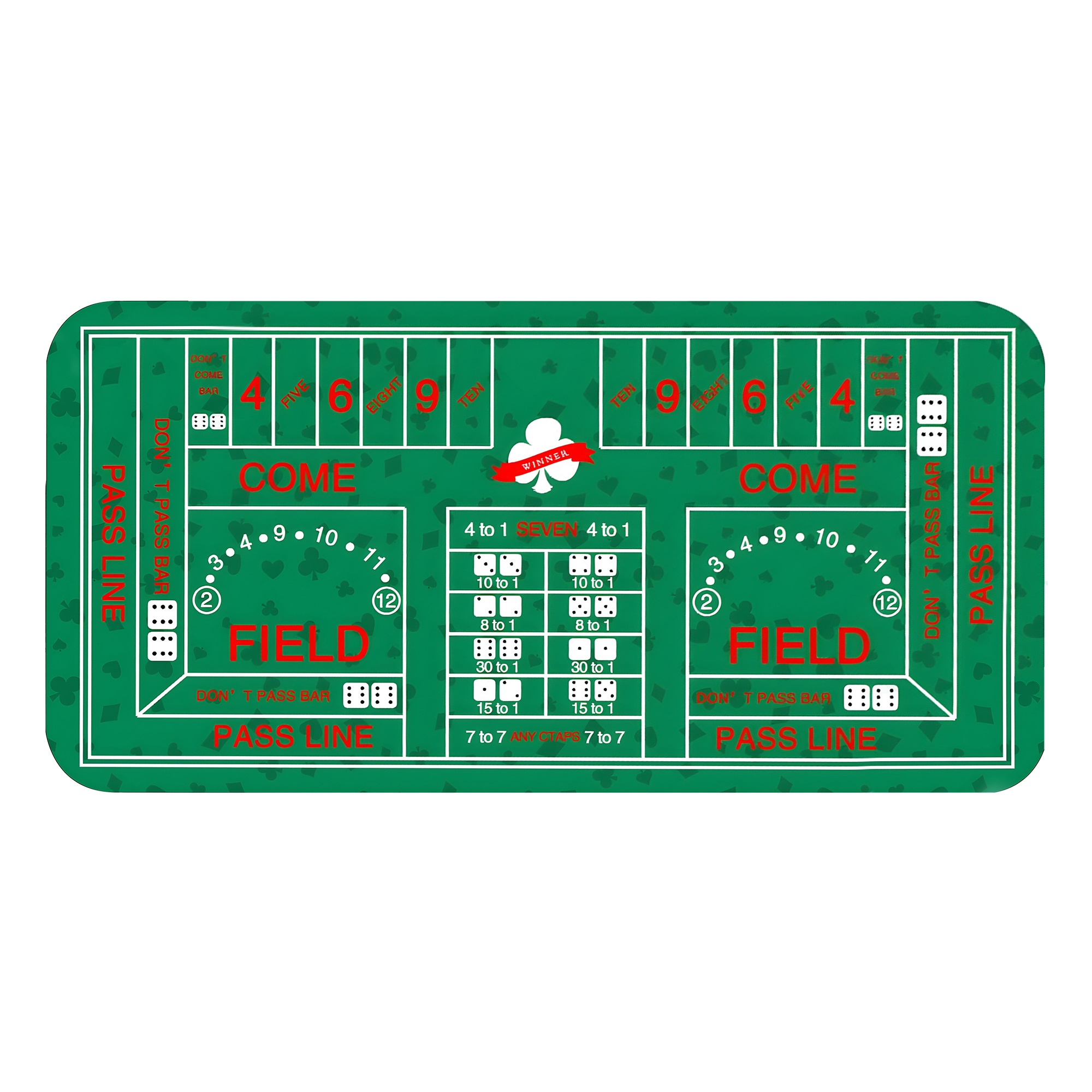 Party Games Entertainer - 120x60cm/180x90cm 특수 디자인 주사위 게임 테이블