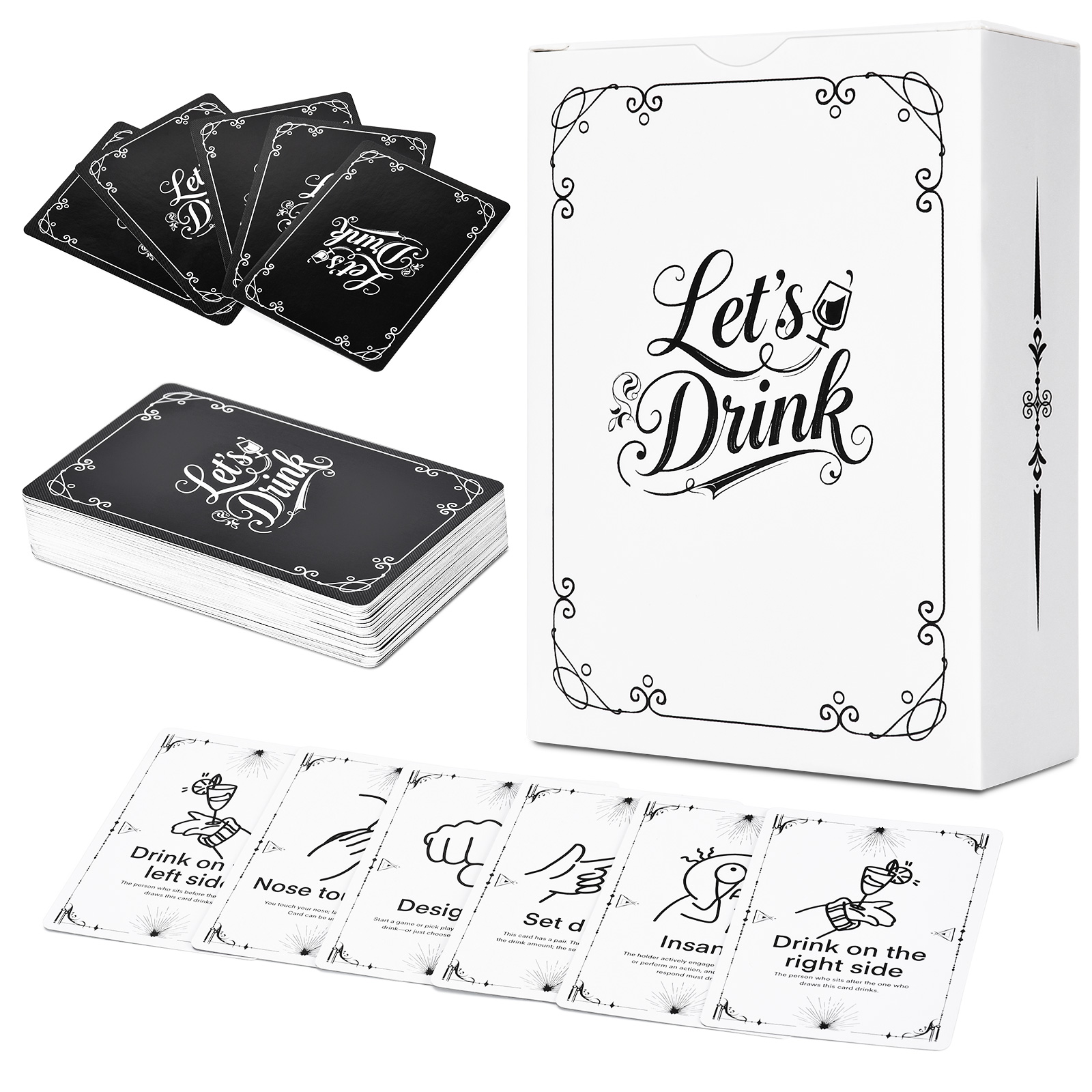 Party Games College - 성인 음주 게임 카드 – 음주