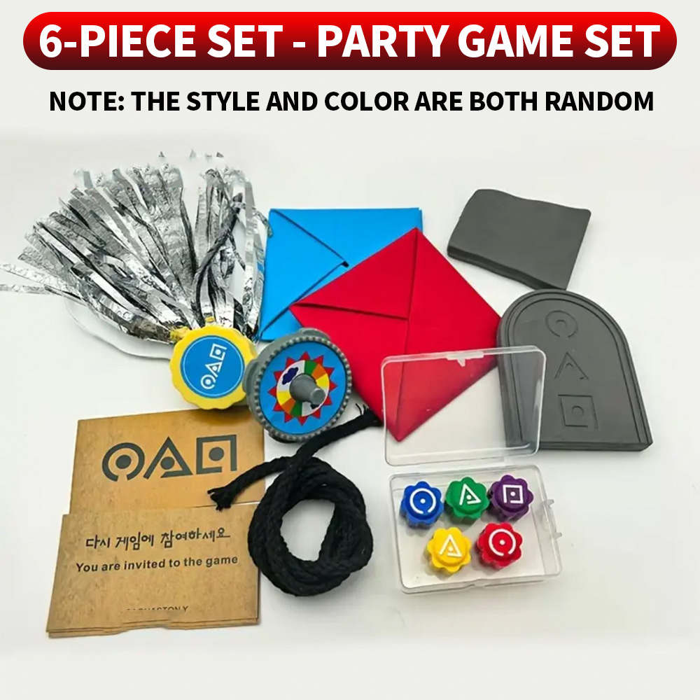 Party Games Multiplayer - 6피스 세트 - 향수를 불러일으키는 전통