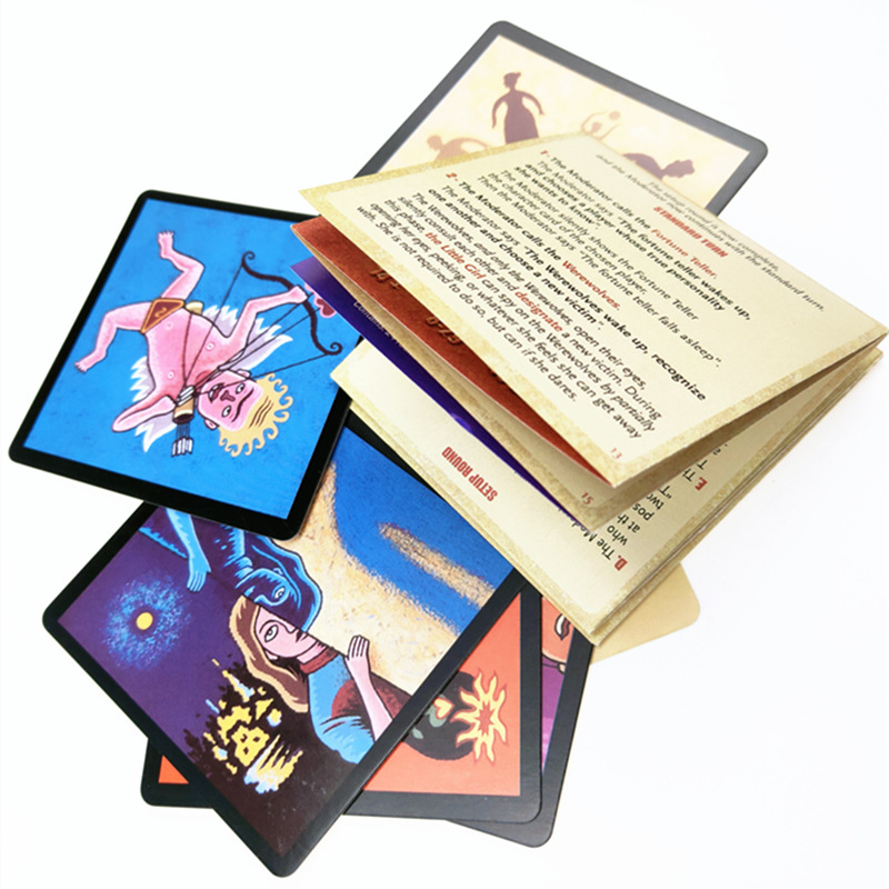핫하고 귀여운 늑대인간 게임 보드 게임 카드 울프 카드 - Party Games Entertainer 리뷰 및 가격