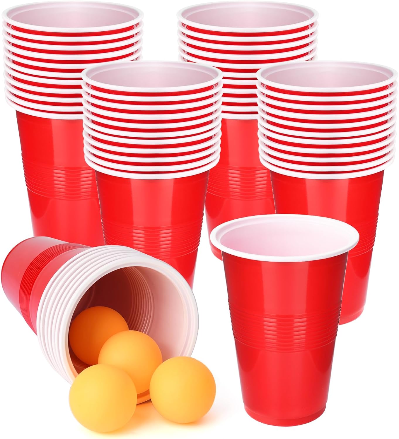 컵퐁 게임 세트 22개, 16온스 플라스틱 파티컵 4개 - Party Games Jenga 리뷰 및 가격