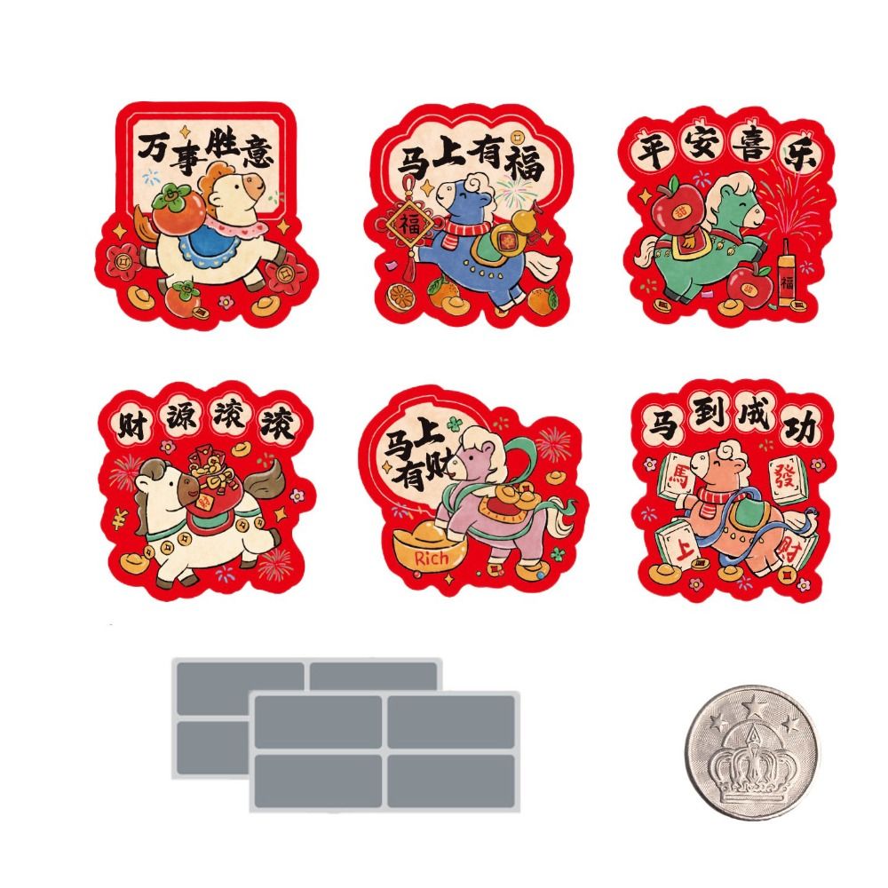 30pcs 조디악 말 스크래치 카드 만화 기념일 상품권 - Zodiac Party Games 리뷰 및 가격