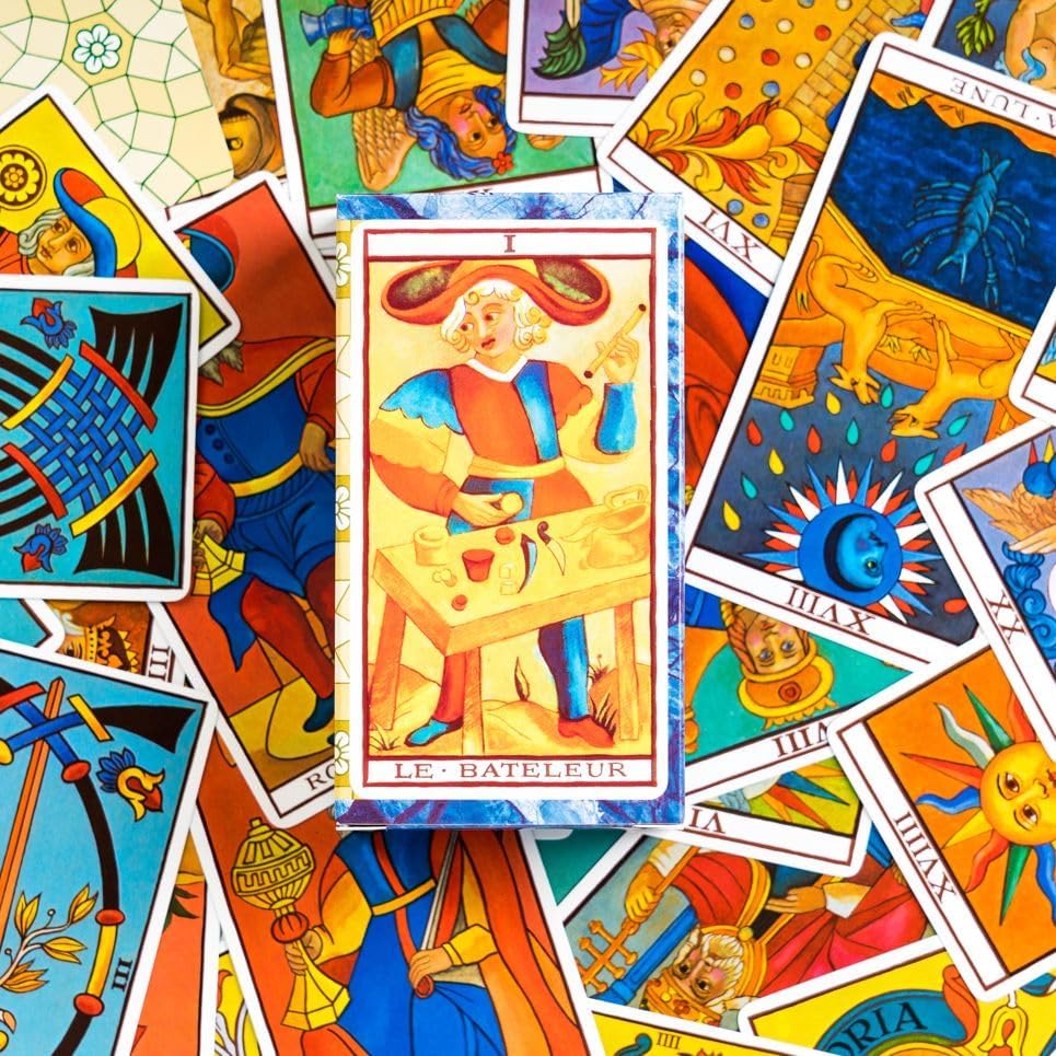 스페인 스타일의 복고풍 타로 카드 세트, 클래식 보드  - Party Games Using Cards 리뷰 및 가격