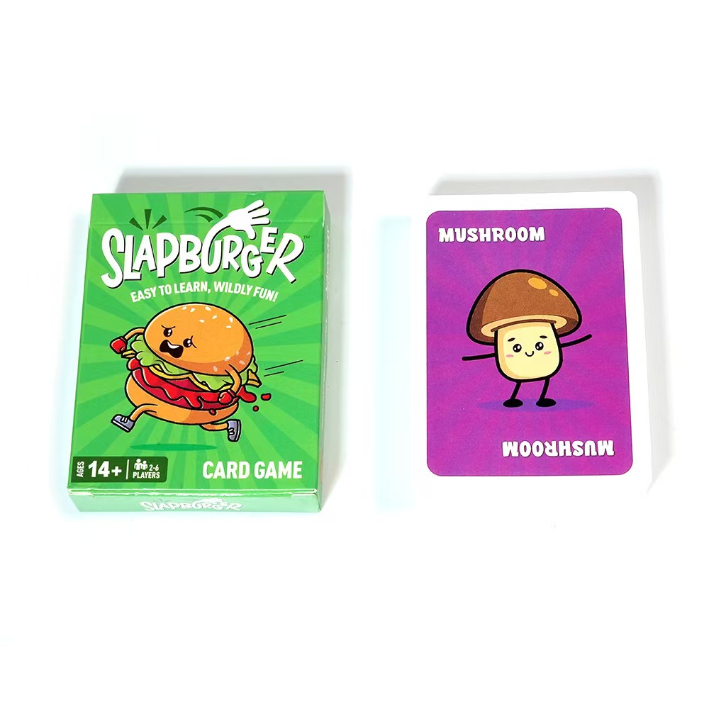 슬랩버거 카드 게임 - 빠른 속도의 가족 파티 게임 게 - Play Friends Party Games 리뷰 및 가격