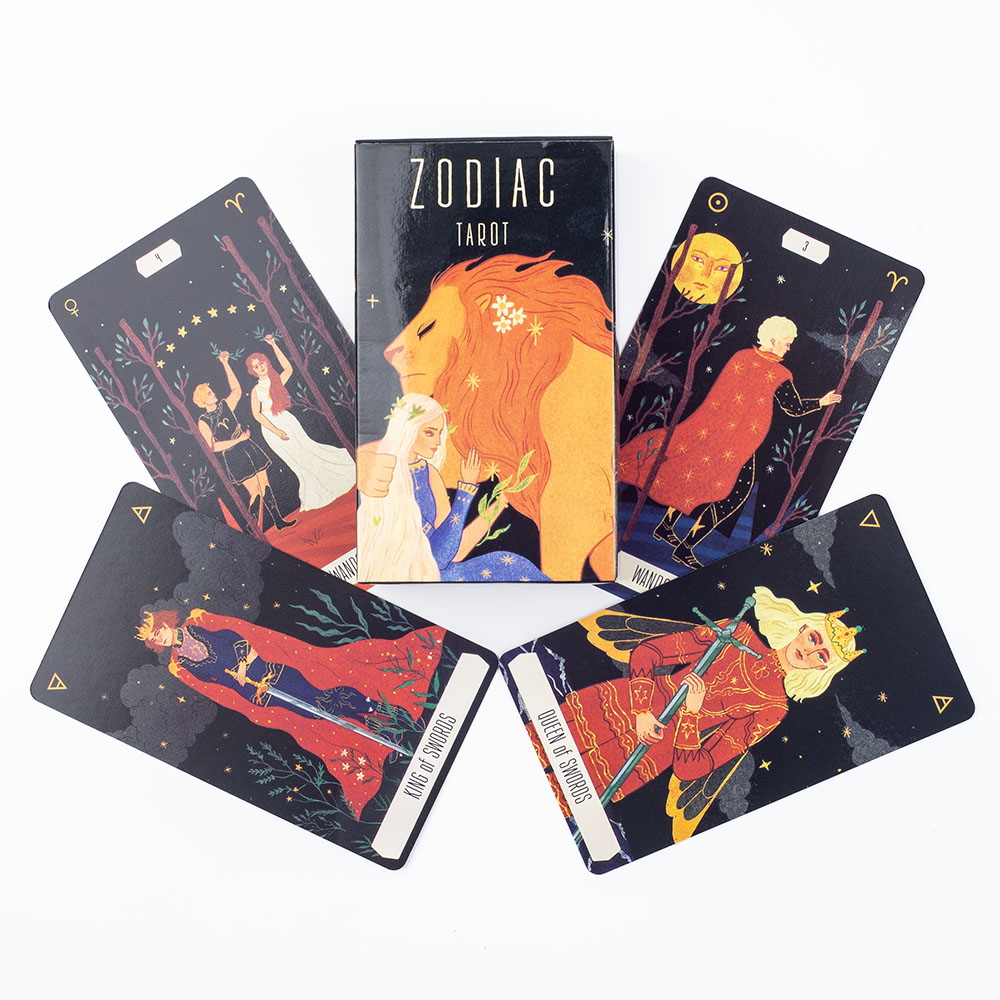 10.3*6cm 조디악 타로 카드 운명 점 운세 카드  - Zodiac Party Games 리뷰 및 가격