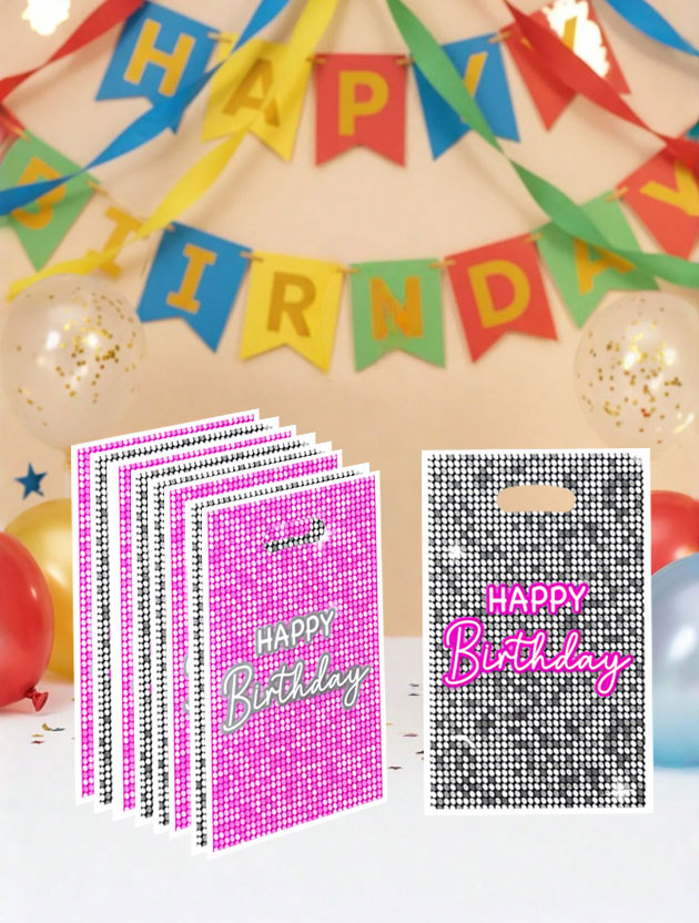 20개/40개 파티 선물 가방, 글리터 스팽글 스타일, - Party Games Engagement 리뷰 및 가격