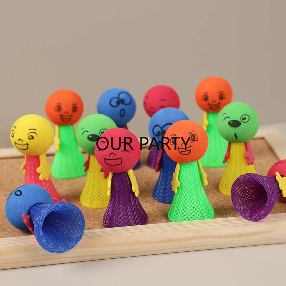 다채로운 작은 바운스 엘프 점프 인형, 스트레스 해소  - Party Games Jenga 리뷰 및 가격
