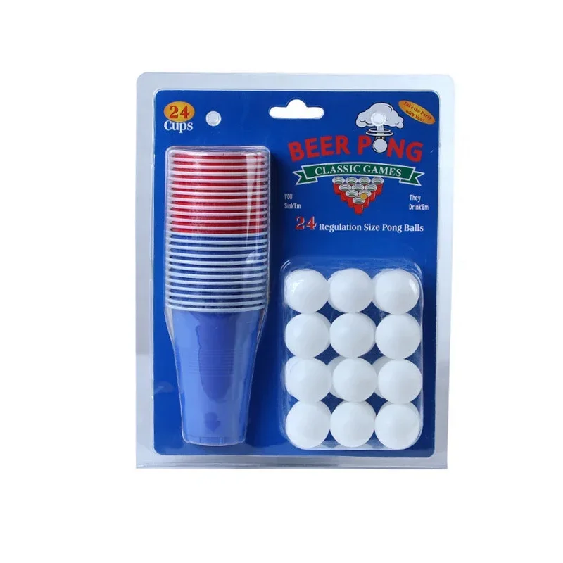 24 개/대 일회용 컵 플라스틱 컵 맥주 탁구 게임 키 - Party Games Jenga 리뷰 및 가격