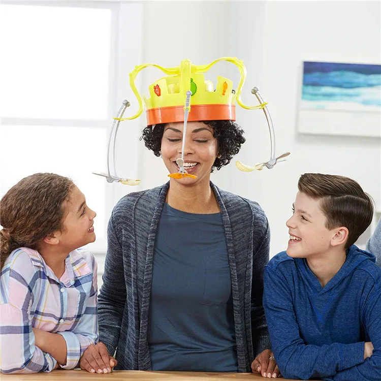 회전 왕관 모자 차우 왕관 게임 장난감, 어린이 노벨티 - Play Friends Party Games 리뷰 및 가격