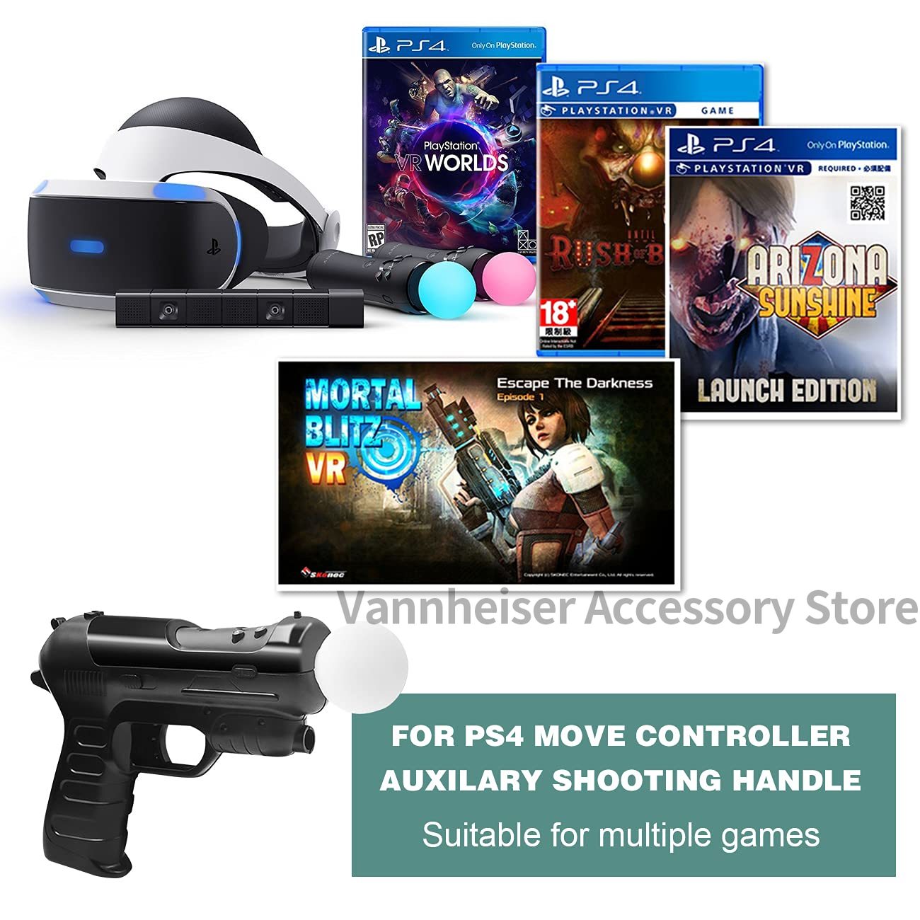 소니 플레이 스테이션 4 PS3/PS4 VR PSVR  - Party Games Playstation 리뷰 및 가격
